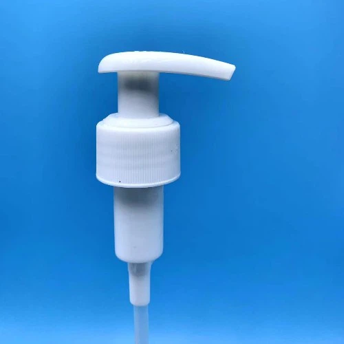 Ribbed 24mm Left Right Lotion Dispenser Pump